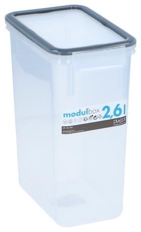 Konteiners pārtikai, 2.6 l, caurspīdīga krās.