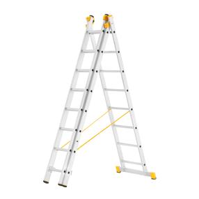 Лестницы универсальные из 3 частей Forte Tools 8608, 597 см, 497 см