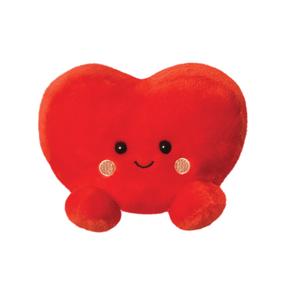 Pliušinis žaislas Palm Pals Amore Heart, raudona sp., 12 cm