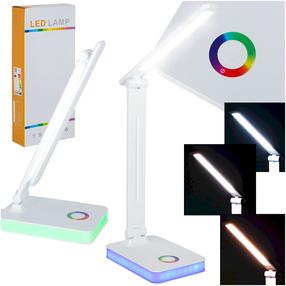 Galda stāvlampas RoGer, LED, 5W, balta krās./balta krās.