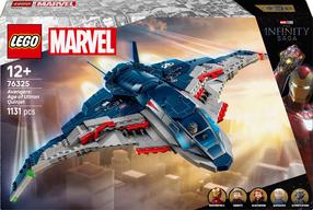 Конструктор LEGO® Marvel Мстители: Эра Альтрона. Квинджет 76325, 1131 шт.