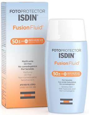 Līdzeklis iedeguma kopšanai Isdin Fotoprotector Fusion SPF50+, 50 ml