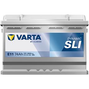 Akumuliatorius Varta SLI E11, 12 V, 74 Ah, 680 A