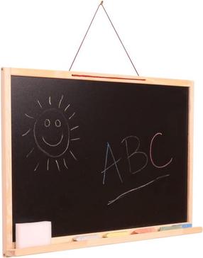 Доска для рисования 4IQ Double Sided Board Mudu Du, 45.5 см, белый цв./черный цв.