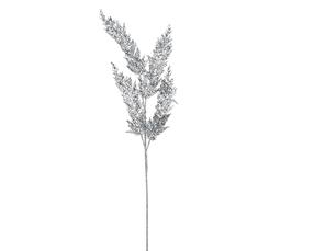 Mākslīgais zars Decoris Silver Glitter, sudraba krās., 80 cm