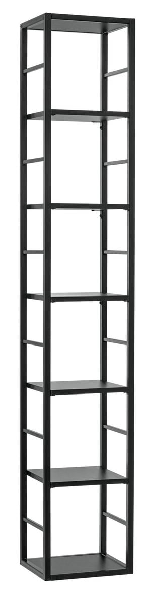 Pastatoma lentyna ASM Switch RM1, juoda sp., 176 cm x 25 cm x 30 cm