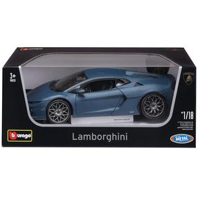Rotaļlieta automašīna Bburago Lamborghini Temerario 18-11052, 1:18, zila krās.