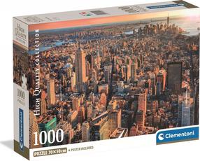 Dėlionė Clementoni New York City 39944, 50 cm x 70 cm, 1000 vnt., įvairių spalvų