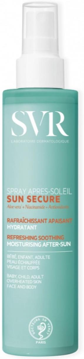 Pretiedeguma sprejs ķermenim/sejai SVR Sun Secure After, 200 ml