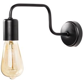 Šviestuvas sieninis Opviq Denge 3433 892OPV1229, E27, 1 x 40 W, nėra gaubto / juoda sp.