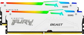Operatīvā atmiņa (RAM) Kingston Fury Beast RGB, DDR5, 32 GB, 6000 MHz