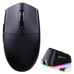Juhtmevaba mänguhiir Attack Shark G3 Pro, 2.4 ghz / bluetooth / usb, must v.