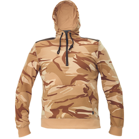 Džemperis vyrams CRV Crambe, ruda sp./rusva sp., M dydis