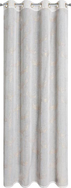 Dienas aizkari Amalia, zelta krās./balta krās., 140 cm x 250 cm