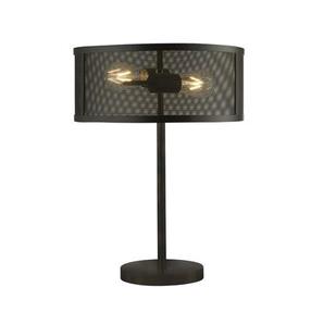 Stalinis šviestuvas Searchlight Fishnet, E27, 60W, juoda sp./juoda sp.