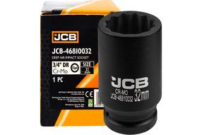 Trieciena galviņa JCB 46810032, 32 mm, 3/4"