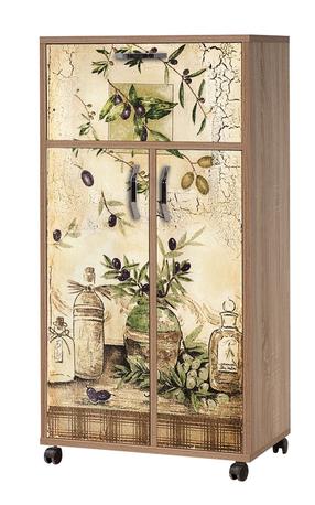 Spintelė Kalune Design Kiler 869VEL4507, ąžuolo sp., 36 cm x 60 cm x 116 cm
