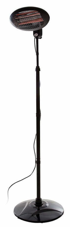 Infrapuna kütteseade Sunred Elektra Quartz Standing Black 2000, SMQ2000A, 2 kW, Must v.
