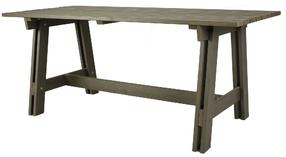 Dārza galds Riva 085, pelēka krās., 178 cm x 78 cm x 77 cm
