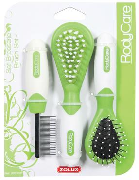 Ķemme grauzējiem Zolux RodyCare Brush Set For Small Animals