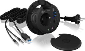 USB jaotur ICY Box IB-HUB1430-CR
