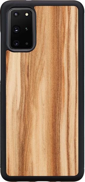 Telefono dėklas Man&Wood Case for Galaxy S20+ Cappuccino, juoda sp., Samsung