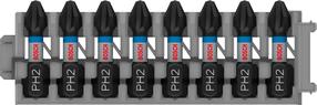 Набор битов для отверток Bosch Pro Impact PH, PH2, 25 мм, 1/4"