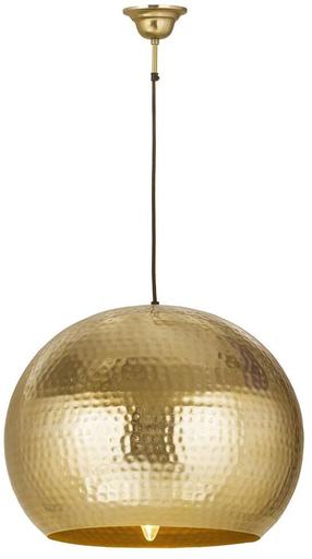 Lampa karināms Kayoom Factory Style Large Y28UY, E27, 1 x 40 W, zelta krās. / zelta krās., 35 x 47 cm