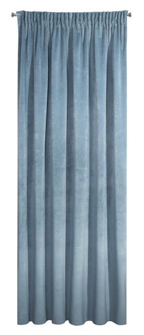 Naktinė užuolaida Villa ZAK-12, mėlyna sp., 140 cm x 270 cm