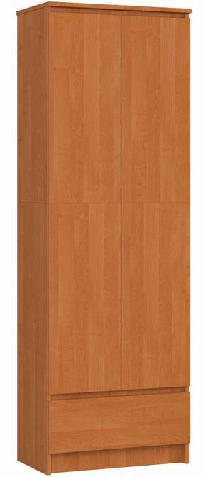 Biuro spinta Akord, ruda sp., 180 cm x 60 cm x 35 cm