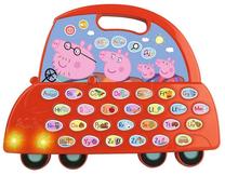 Lavinimo žaislas VTech Peppa Pig Learn & Go Alphabet Car, raudona sp.