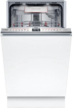 Iebūvējamā trauku mazgājamā mašīna Bosch 6 sērija SPV6ZMX17E, balta krās.