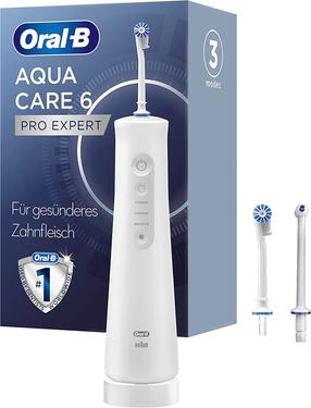 Оральный ирригатор Braun Oral-B AquaCare 6 Pro-Expert, белый цв.