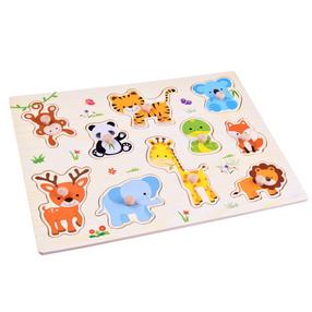 Деревянный пазл Jokomisiada, 29.5 см x 22 см, 10 шт.