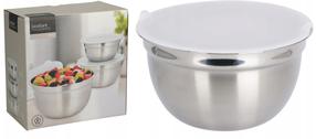 Dubenėlių rinkinys Mondex HVX504577, 19 cm, sidabro sp.