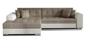 Kampinė sofa Sorento Berlin 03, Soft 33, šviesiai ruda sp., kairinė, 195 x 295 cm x 80 cm