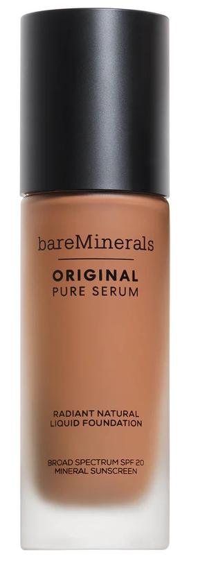 Skystas makiažo pagrindas Bare Minerals Original Pure Serum, SPF 20, 4.5 medium deep cool, 30 ml