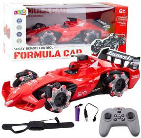 Rc automašīna Lean Toys Formula, sarkana krās.