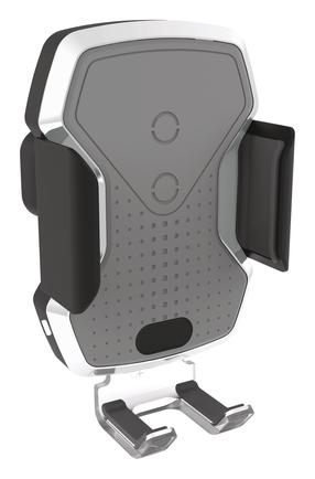 Automobilinis telefono laikiklis Compass LUKE-X, 0.20 kg, 6.5 ", sidabro sp., 5 - 10 W