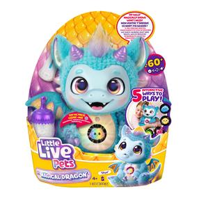 Interaktiivne mänguasi draakon Little Live Pets Magical, sinine v.