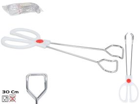 Köögitangid Kitchen&GO, 30 cm, 3.5 cm, valge v./hõbe v.