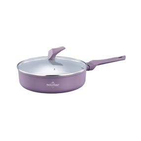 Keptuvė su dangčiu Swiss Haus Lake Geneva SH-LDF28T, Ø 28 cm, aliuminis