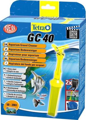 Pinnase koristaja Tetra Gravel GC40, 50 - 200 l, kollane v.