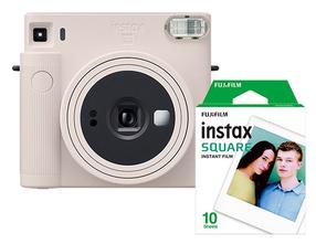 Kiirkaamera Fujifilm Instax Square SQ1 Chalk White + Instax Square 10pcs, beež v.