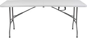 Lauko stalas Mirpol Vivid, pilka sp., 180 cm x 70 cm x 74 cm