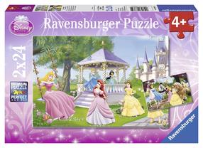 Puzle 2in1 Ravensburger Disney Magical Princesses 088652, 48 gab.