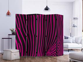 Širma Artgeist Zebra Pattern (Violet) II Paravent0092_5Cz_J, įvairių spalvų, 225 cm x 172 cm