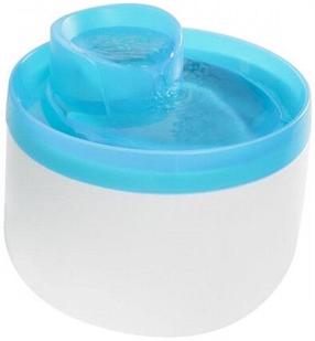 Gertuvė - fontanėlis Zolux Water Fountain, 2 l, mėlyna sp./balta sp.