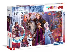 Пазл Clementoni Frozen II ZA5426, 70 см x 100 см, 40 шт., многоцветный