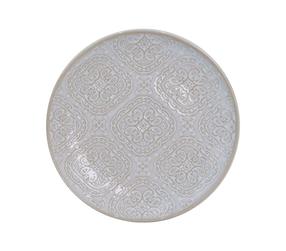Lėkštė desertinė Domoletti White arabic, Ø 19 cm, balta sp.